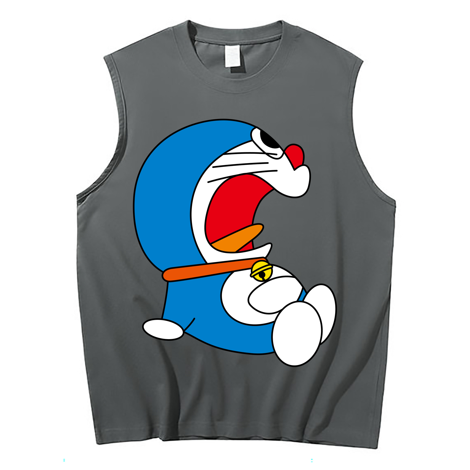 （画像用） ドラえもん Doraemon コットン100％タンクトップ（フロントプリント）